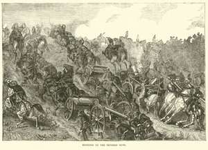 Vychovávání pruských zbraní, srpen 1870 od English School