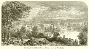 Bristol, od Clifton Wood od English School