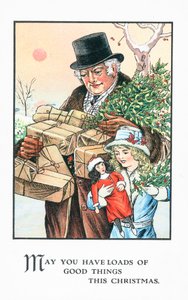 Britské vánoční přání od English School