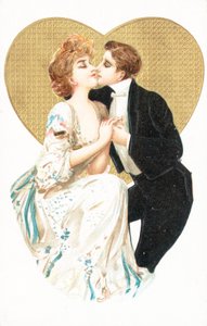 Britská valentýnská karta od English School