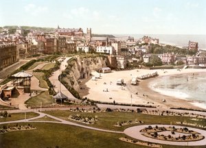 Broadstairs (ručně kolorovaná fotografie) od English School