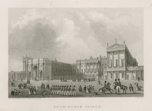 Buckinghamský palác od English School