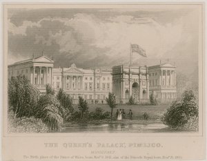 Buckinghamský palác od English School