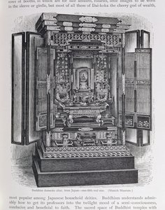 Buddhistický domácí oltář, z 