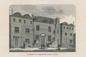 Budovy v Clerkenwell se zavírají v roce 1791 od English School