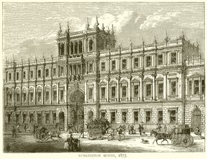 Burlington House, 1875 od English School