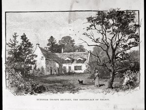 Burnham Thorpe Rectory, rodiště Nelsona od English School