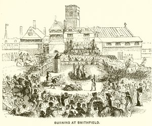 Hoří ve Smithfieldu od English School