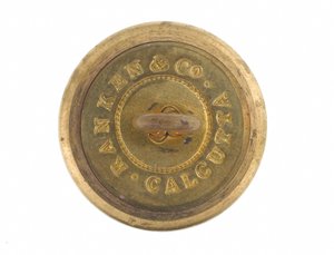 Button, 9. pluk bengálských kopiníků, před rokem 1901 od English School
