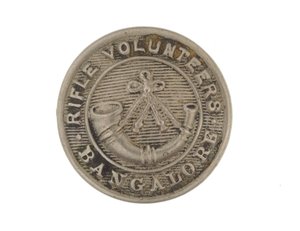 Button, Bangalore Rifle Volunteers, 1880-1920 od English School