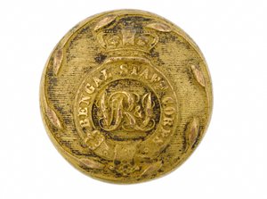 Button, Bengal Staff Corps, 1876-1891 od English School