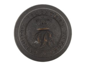 Button, Kalkatské dobrovolnické pušky, před rokem 1901 od English School