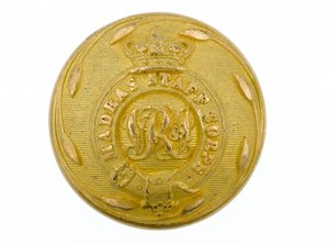 Button, Madras Staff Corps, 1861-1876 od English School