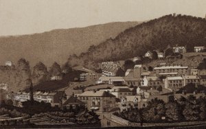 Buxton: Matlock Bath (litho) od English School