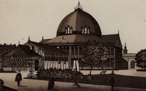 Buxton: The New Pavilion (litho) od English School