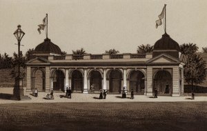 Buxton: The New Pump Room (litho) od English School