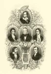 Byron, Southey, Scott, Coleridge, Keats, Montgomery od English School