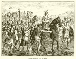 Caesar překračuje Rubikon od English School