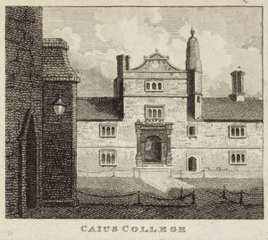 Caius College, součást Cambridgeské univerzity od English School