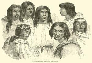 Kalifornští indiáni mise od English School