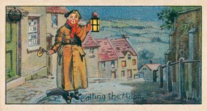 Volání hodin, Hlídač (chromolit) od English School