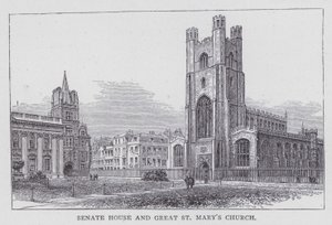 Cambridge, Senate House a Great St Mary