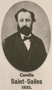 Camille Saint-Saens (rytina) od English School
