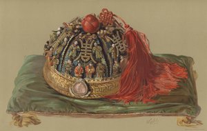 Čepice čínského císaře (chromolitho) od English School