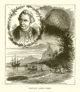 kapitán James Cook od English School
