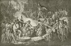 Kapitán Smith zachránil Pocahontas od English School
