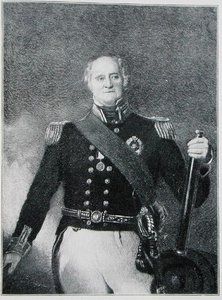Kapitán Thomas Masterman Hardy (1769-1839) (rytina) od English School