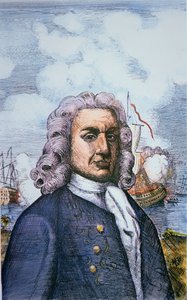 Kapitán William Kidd (barevné lito) od English School