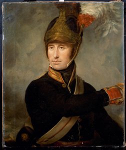 Kapitán William Tyrwhitt Drake, Royal Horse Guards, kolem roku 1815 od English School
