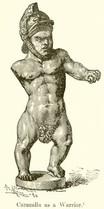 Caracalla jako válečník od English School