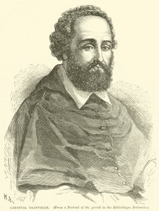 Cardinal Granvelle (rytina) od English School