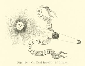 Kardinál Ippolito de Medici od English School