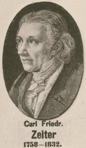 Carl Friedrich Zelter (hlubotisk) od English School