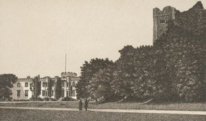 Hradní fronta a pevnost (litho) od English School