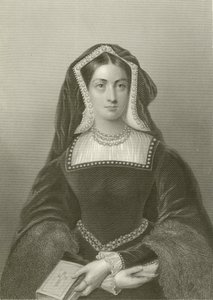 Kateřina Aragonská, královna krále Jindřicha VIII od English School