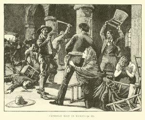 Katholischer Aufstand in Mexiko von English School