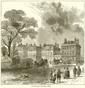 Cavendish Square, 1820 od English School