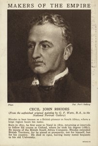 Cecil John Rhodes od English School