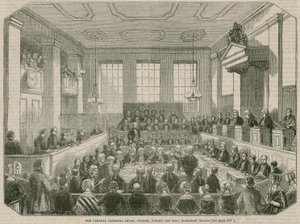 Ústřední trestní soud, Old Bailey od English School