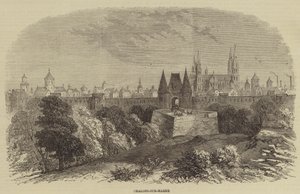 Chalons-sur-Marne (rytina) od English School