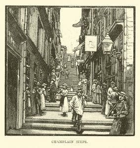 Champlain Steps od English School