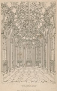 Kaple Chantry v klášterech, kaple svatého Štěpána, Westminsterský palác od English School