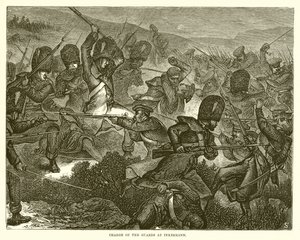 Velitel stráží v Inkerman od English School
