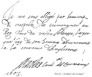 Charles, (kardinál z Lotrinska) od English School