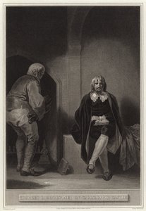 Karel I. uvězněn na zámku Carisbrooke od English School