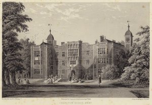 Charlton House, Kent (rytina) od English School